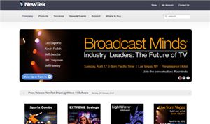 NewTek To Host 'Broadcast Minds' Event