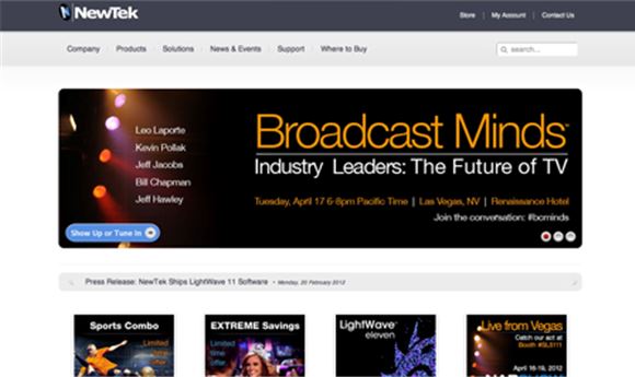 NewTek To Host 'Broadcast Minds' Event