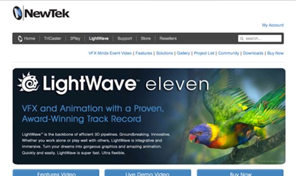 NewTek Ships LightWave 11