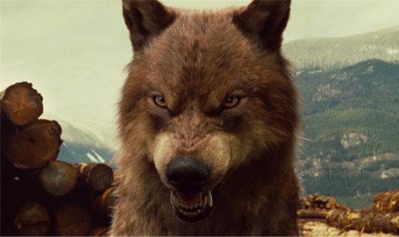 Breaking Dawn's CG Wolf Pack