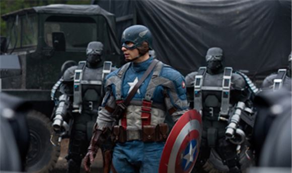 Captain America: The First Avenger Action Shots Captured with Canon Eos Digital SLR Cameras