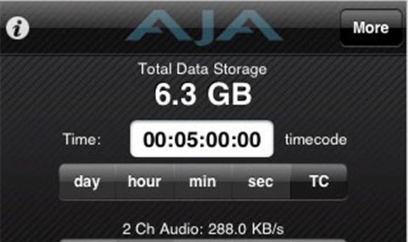 AJA Releases Free iPhone App for Video Professionals