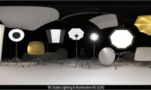 Luxology Unveils New Studio Lighting & Illumination Kit 