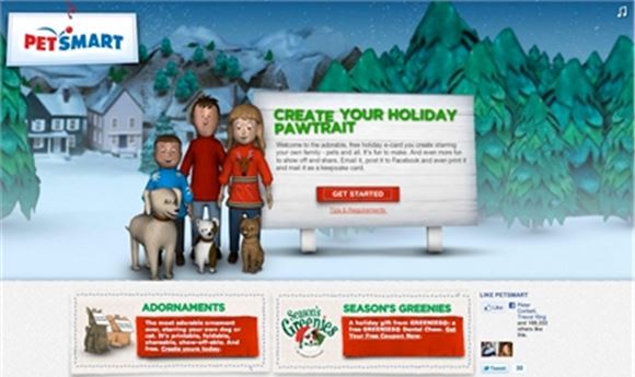Clickfire Makes Modern "Animagic" for Petsmart’s Holiday Card Campaign 