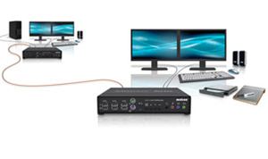 Matrox Introduces Avio F125 High-Performance Dual-Video KVM Extenders