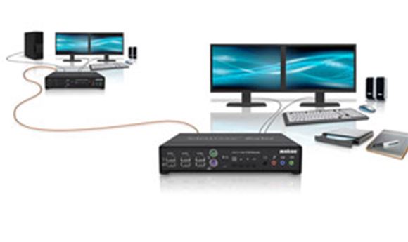 Matrox Introduces Avio F125 High-Performance Dual-Video KVM Extenders