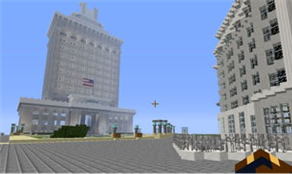 Building Oakland in Minecraft