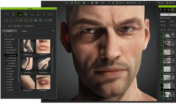 Reallusion Releases Character Creator 3.3 and SkinGen