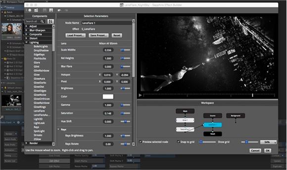Boris FX's Sapphire Plugins to Support Autodesk's Flame