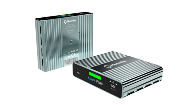 NewTek Unveils New NDI Spark Plus IO Converters