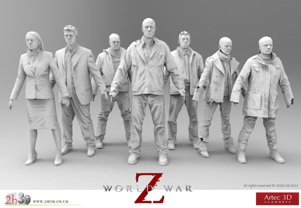 WWZ Costume Scans 2h3D