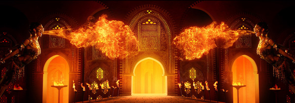 Breathing fire