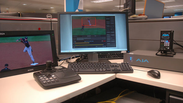 MLB uses AJA